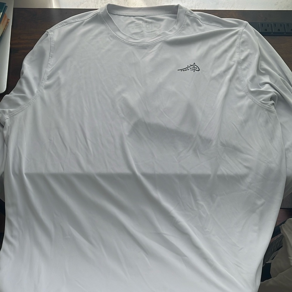 Reel life long sleeve t shirt Dri fit